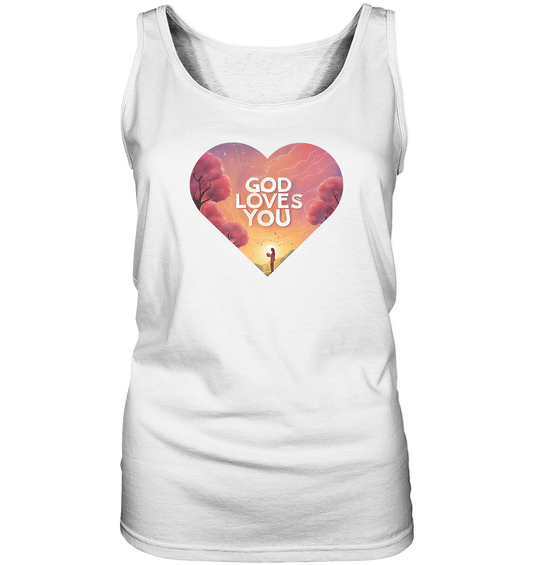 Gott liebt dich - Ladies Tank-Top