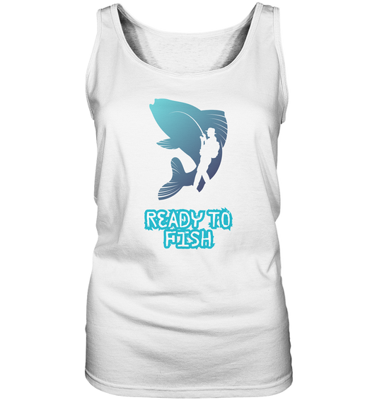 Ready to Fish - Ladies Tank-Top