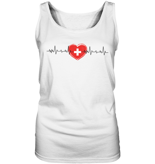 Herzschlag Schweiz - Ladies Tank-Top