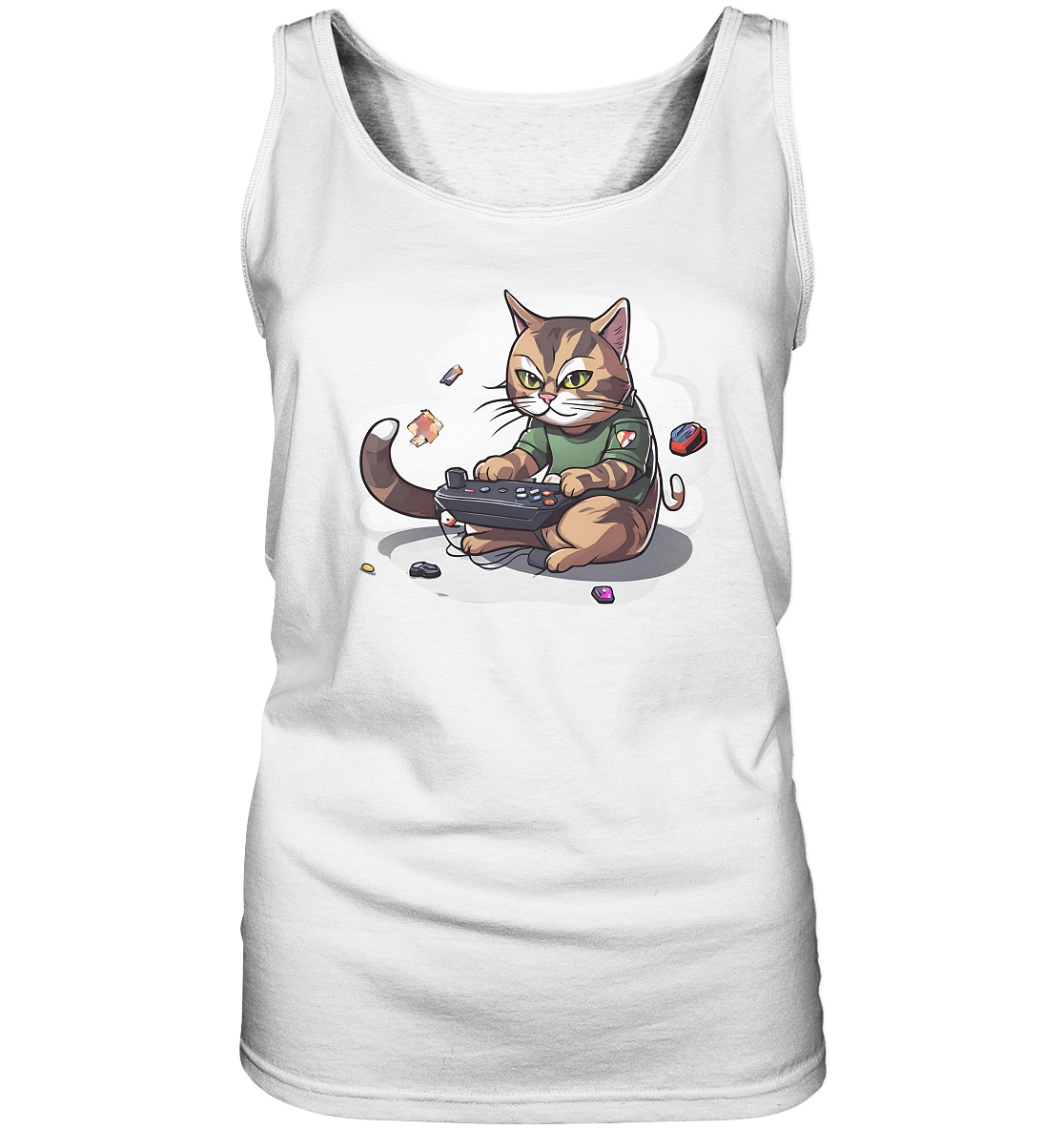 Gaming Cat - Ladies Tank-Top