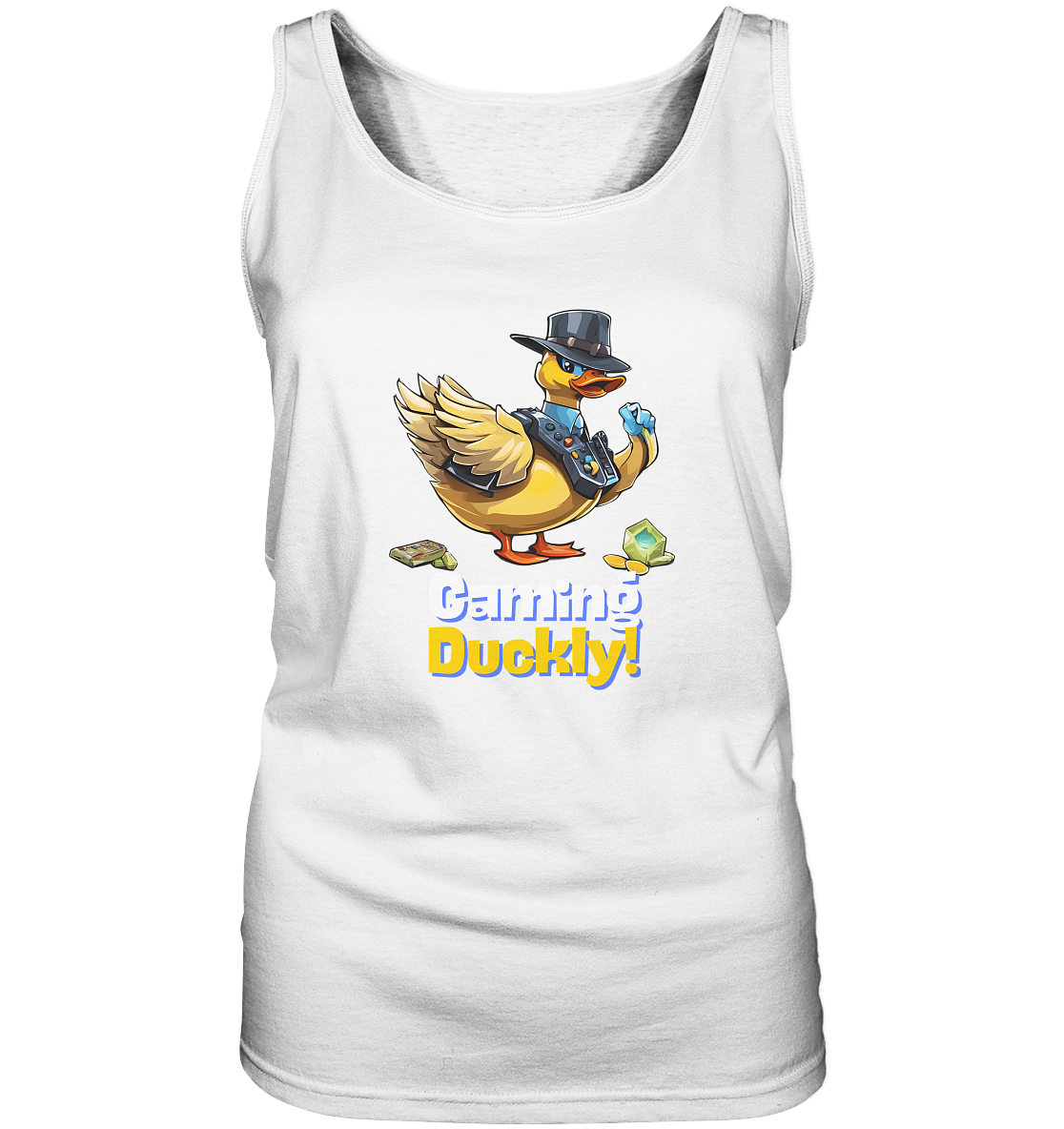 Gaming Duckly - Ladies Tank-Top