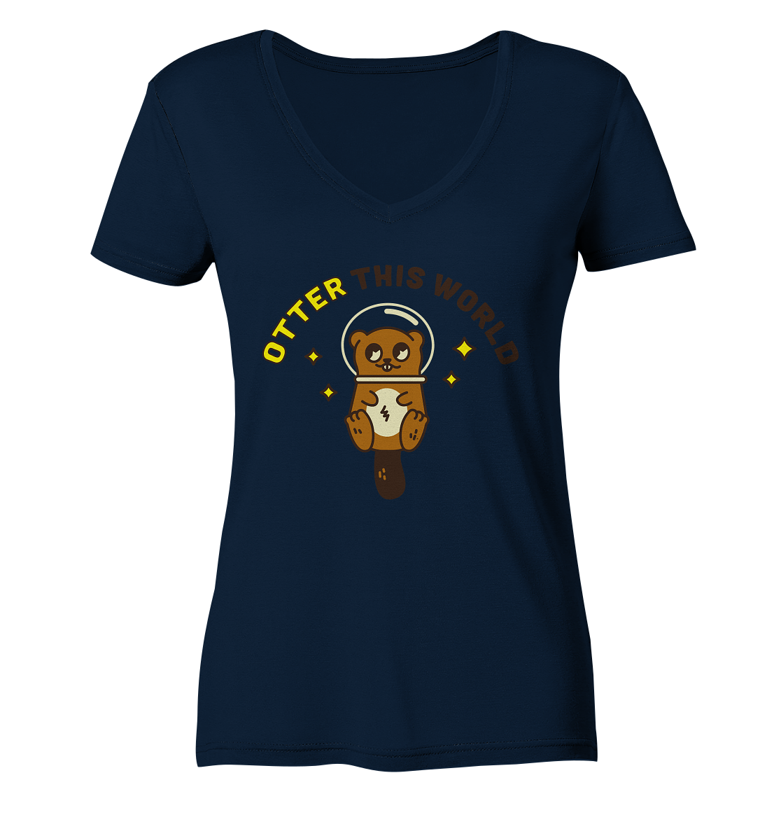 Otter - Ladies V-Neck Shirt