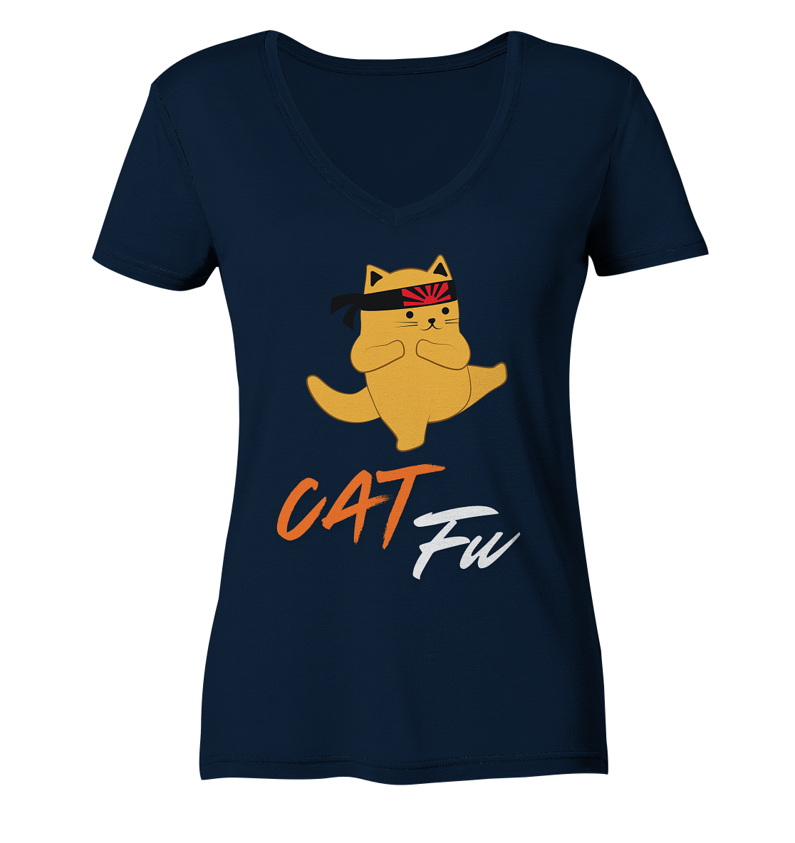 Tiere - Ladies V-Neck Shirt