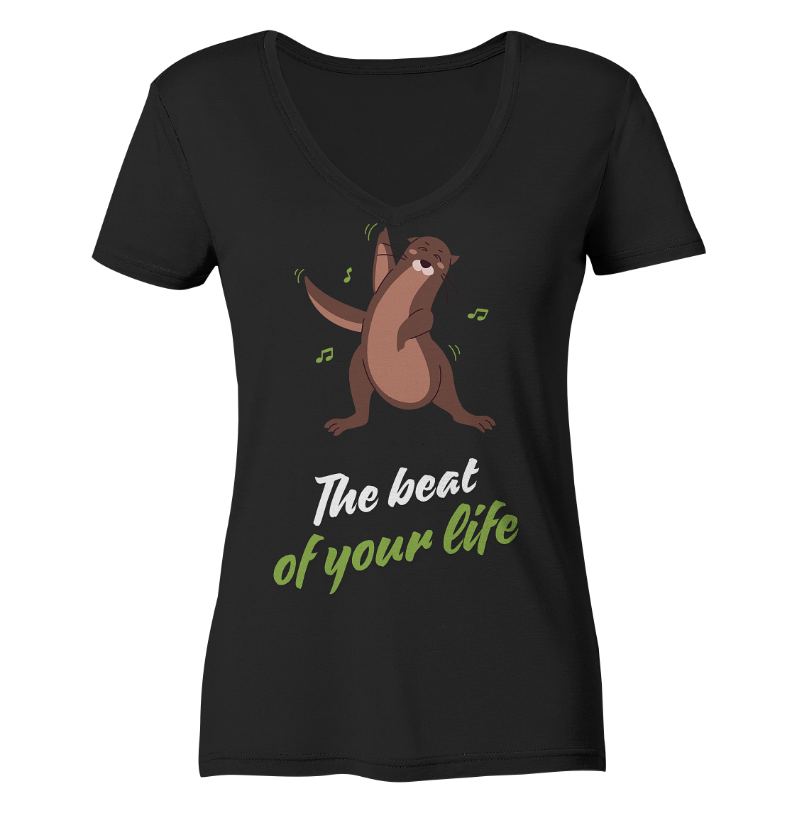 Otter - Ladies V-Neck Shirt