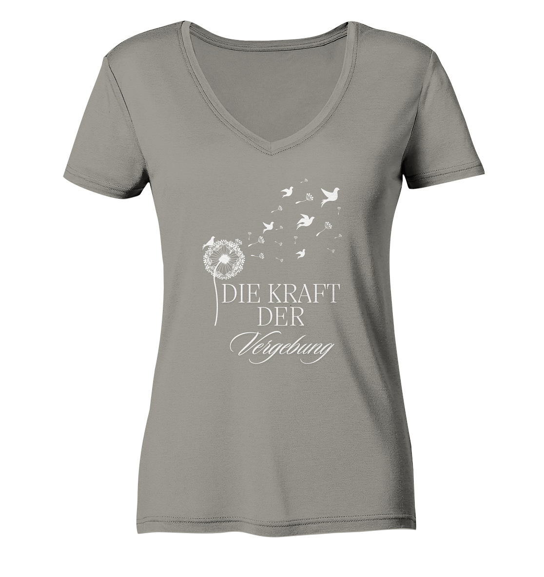 Die Kraft der Vergebung - Ladies V-Neck Shirt
