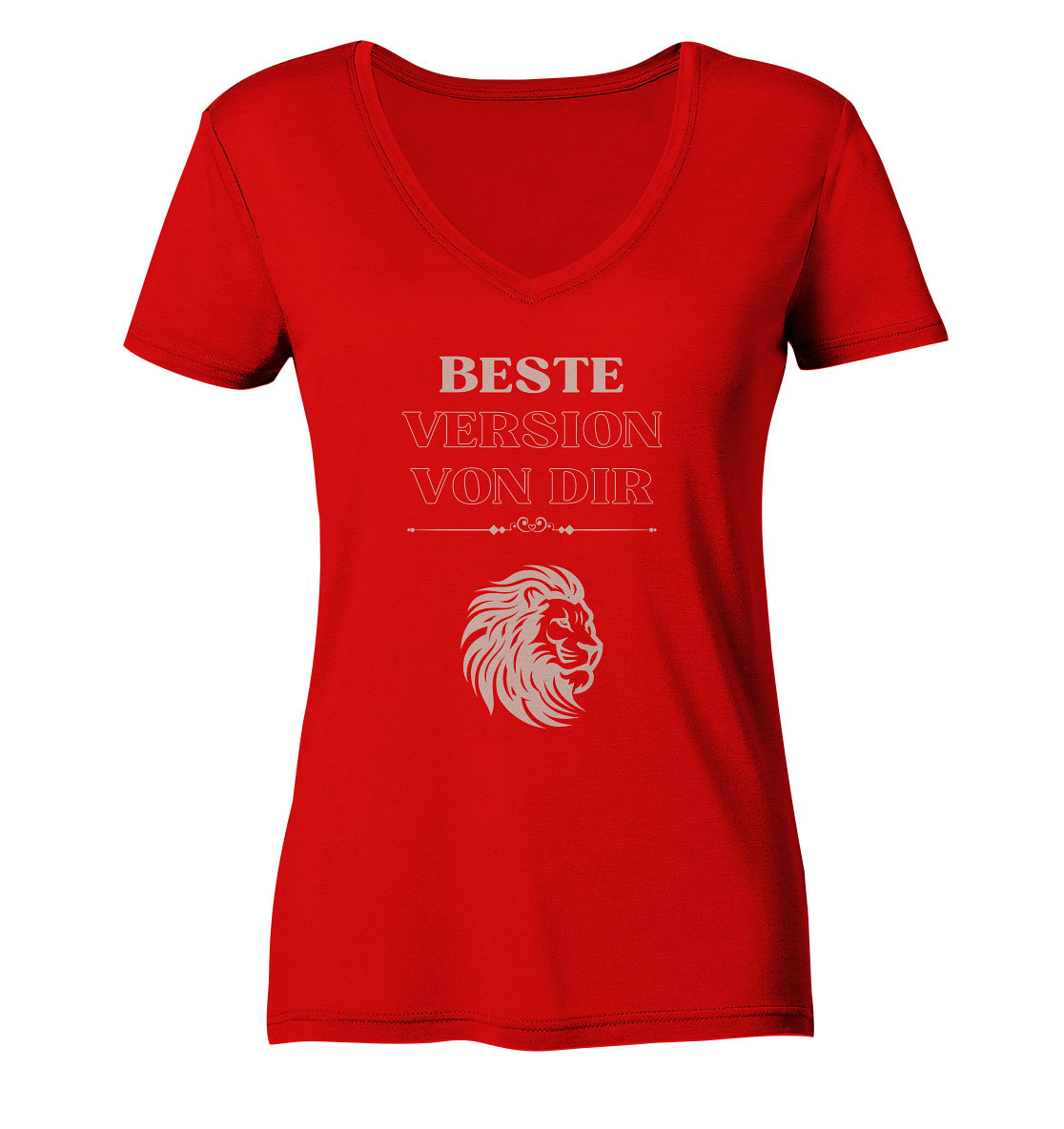 Beste Version von dir - Ladies V-Neck Shirt