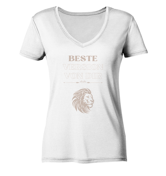 Beste Version von dir - Ladies V-Neck Shirt