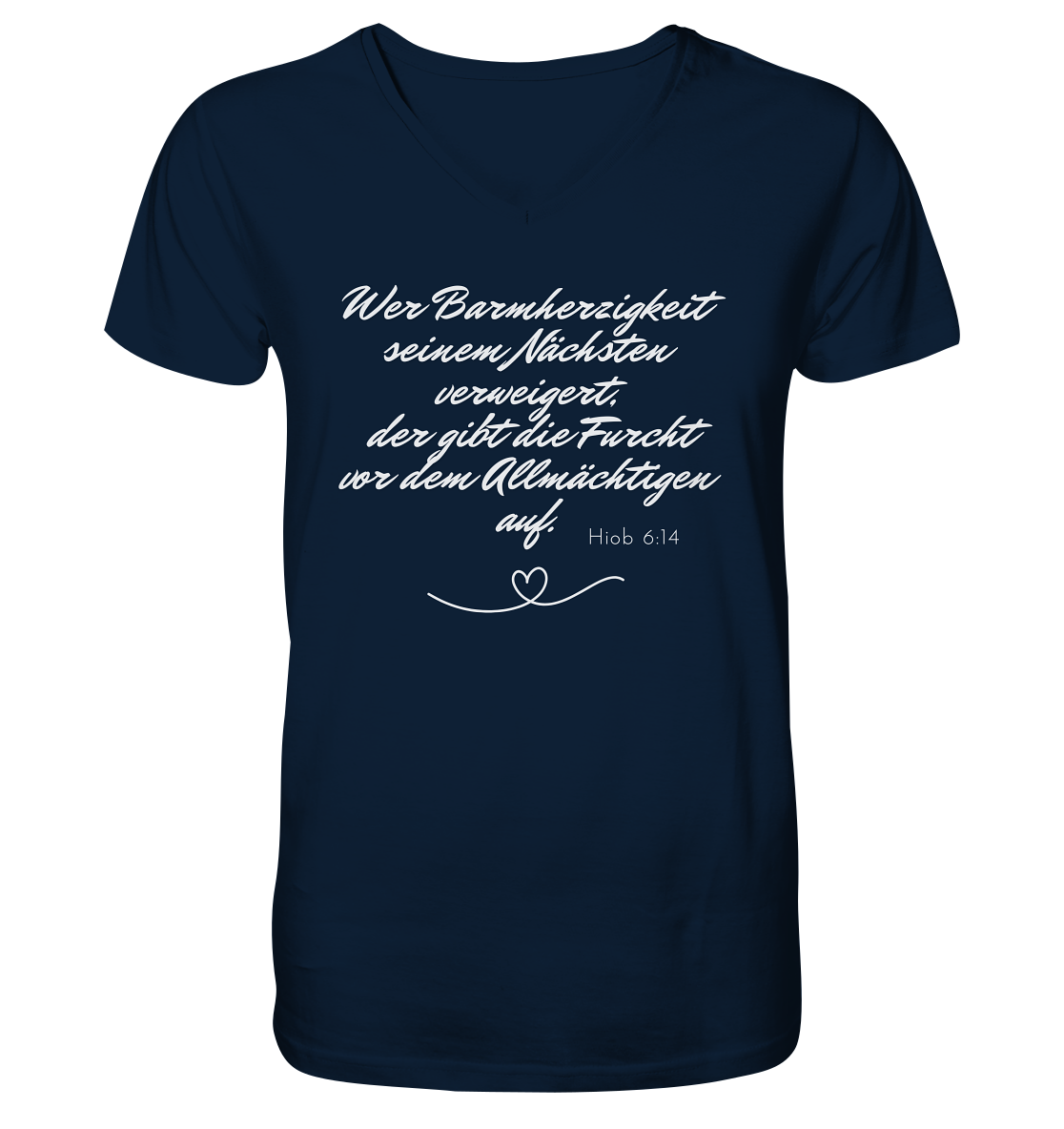 Barmherzigkeit - Mens Organic V-Neck Shirt