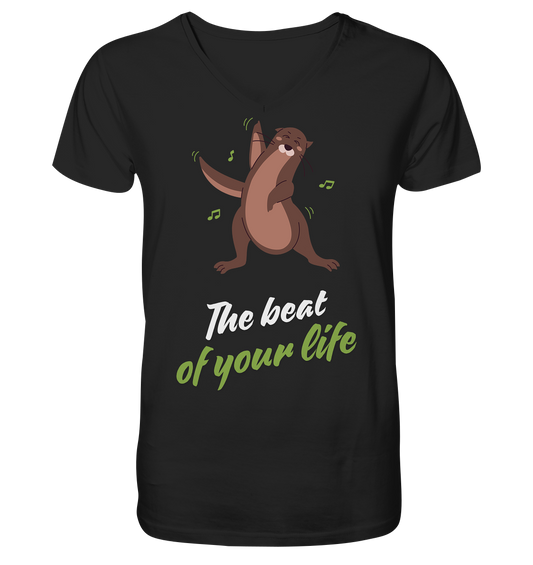 Otter - Mens Organic V-Neck Shirt