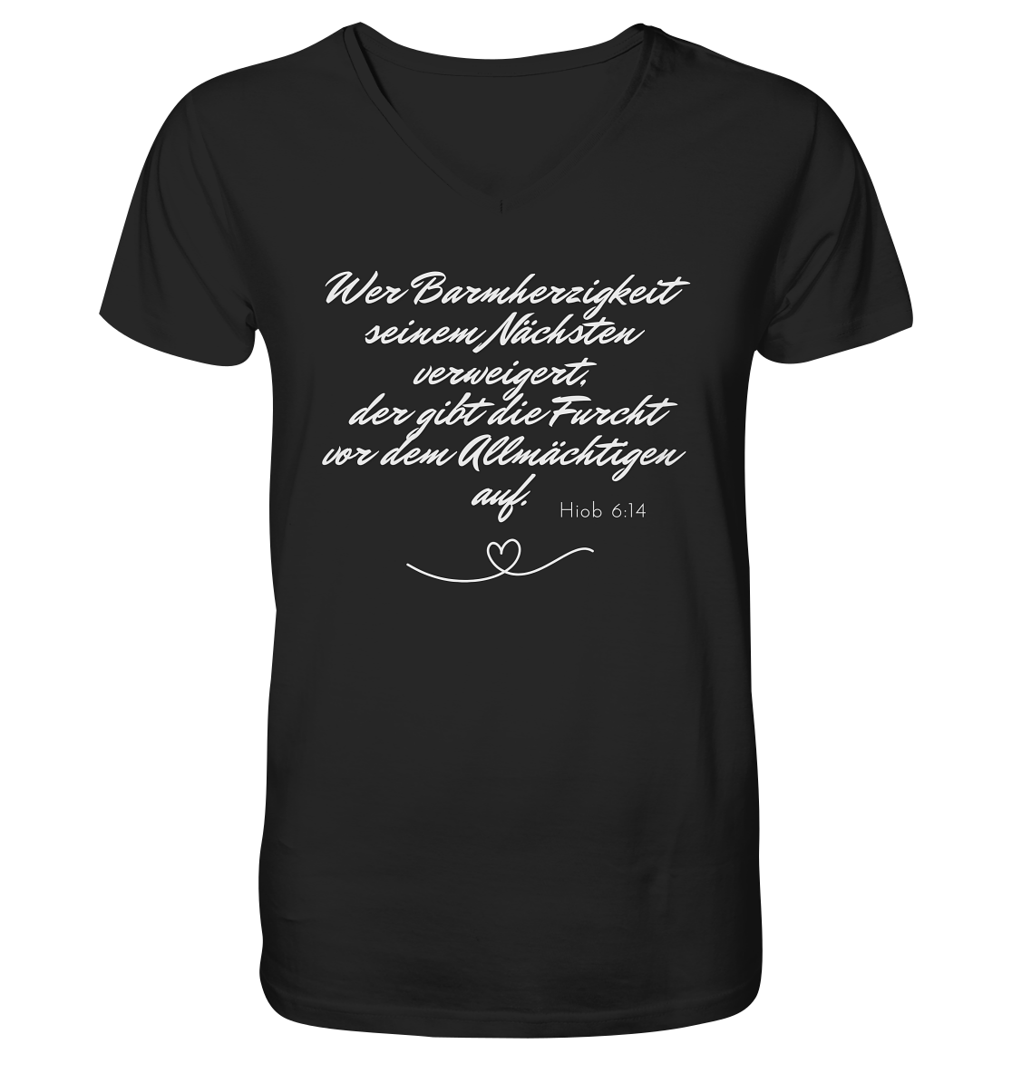 Barmherzigkeit - Mens Organic V-Neck Shirt