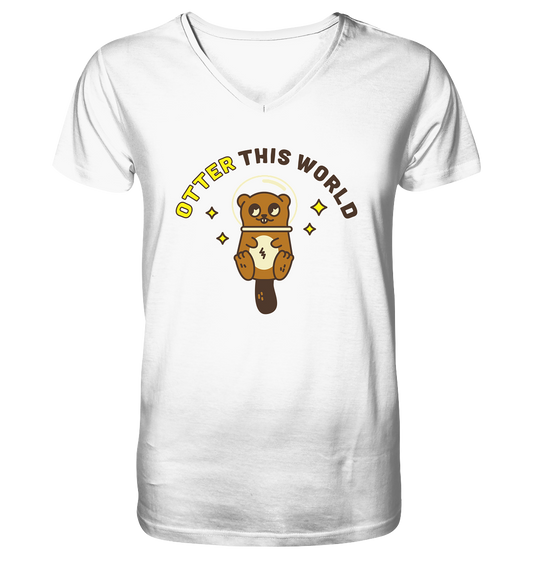Otter - Mens Organic V-Neck Shirt