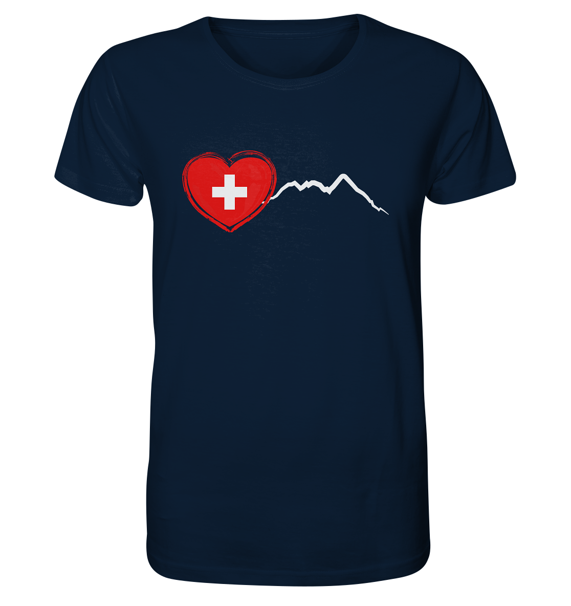I Love Switzerland - Organic Shirt