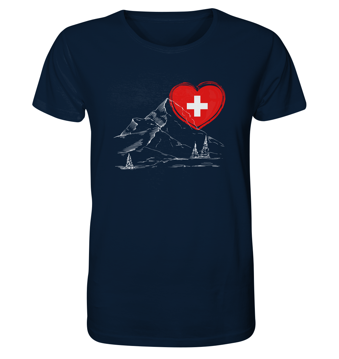 Schweizer Herz - Organic Shirt