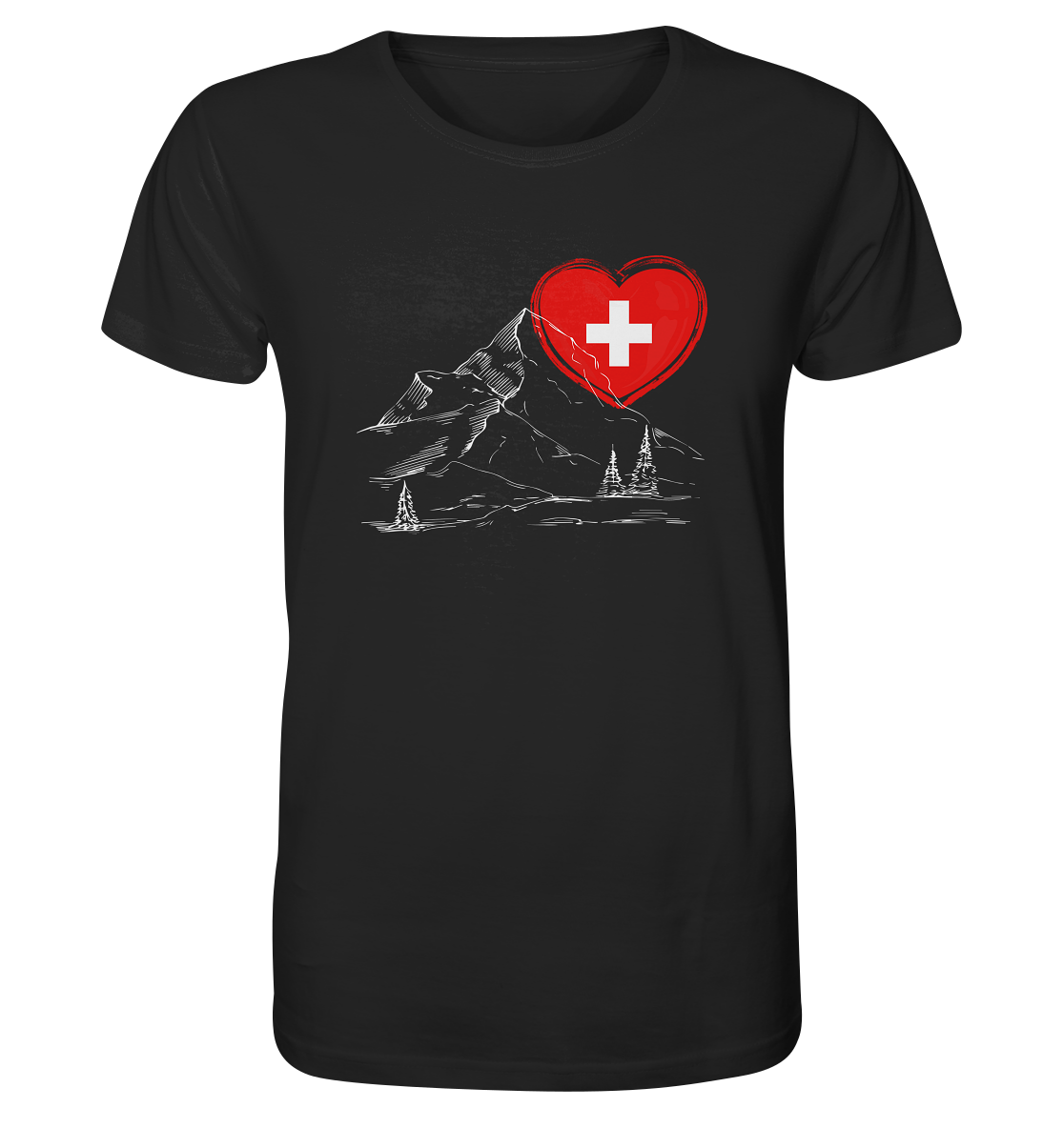 Schweizer Herz - Organic Shirt