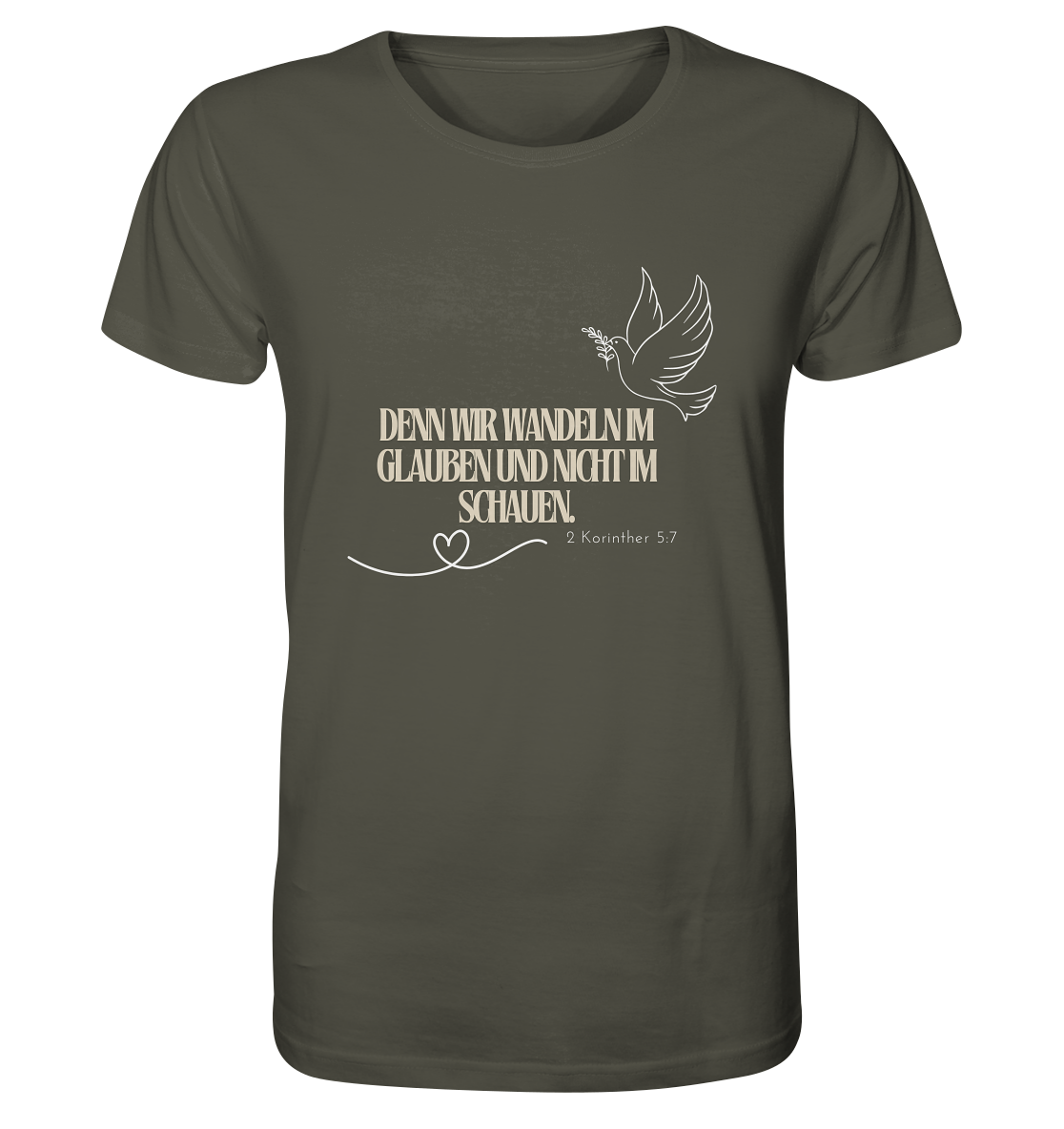 Glauben - Organic Shirt
