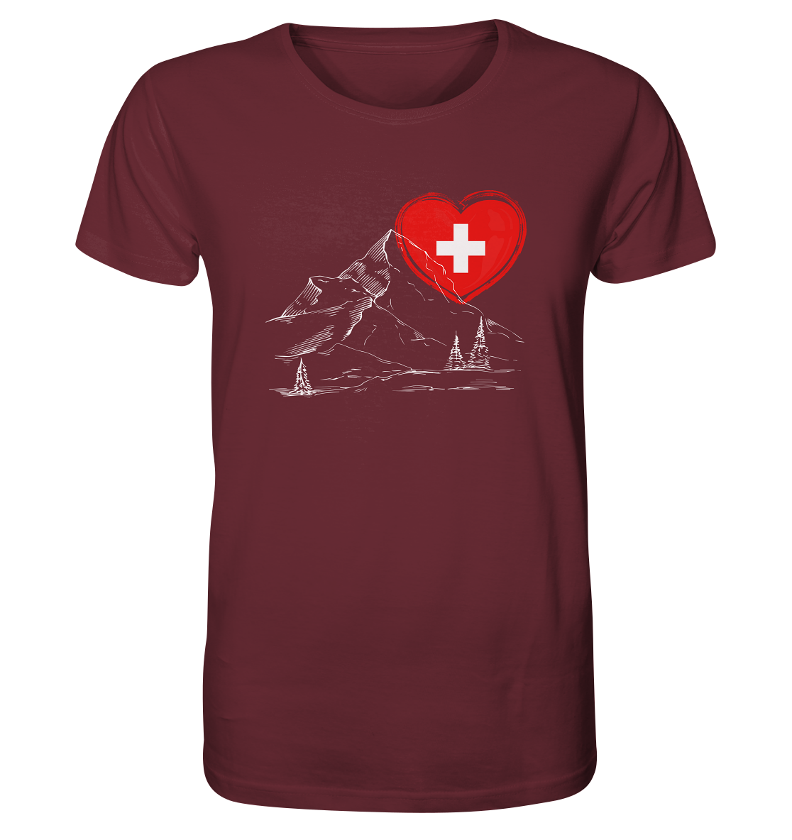 Schweizer Herz - Organic Shirt