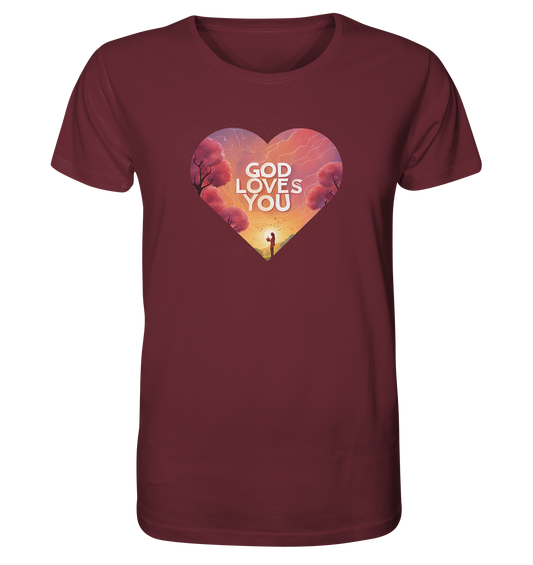 Gott liebt dich - Organic Shirt