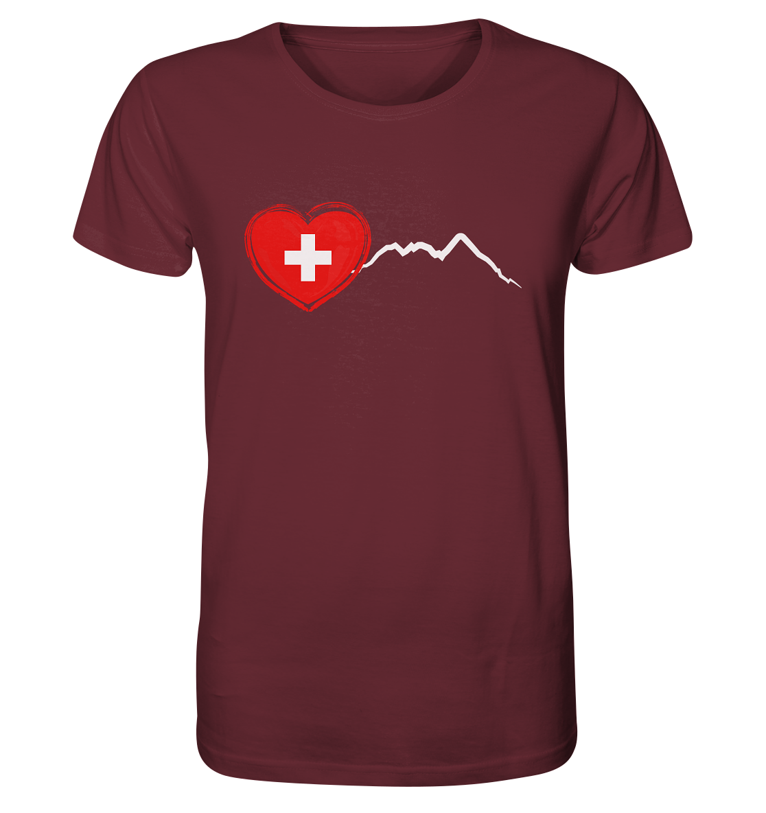 I Love Switzerland - Organic Shirt