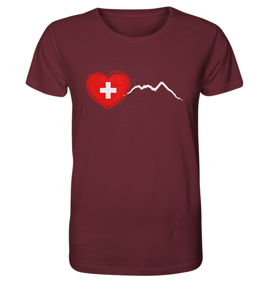 I Love Switzerland - Organic Shirt