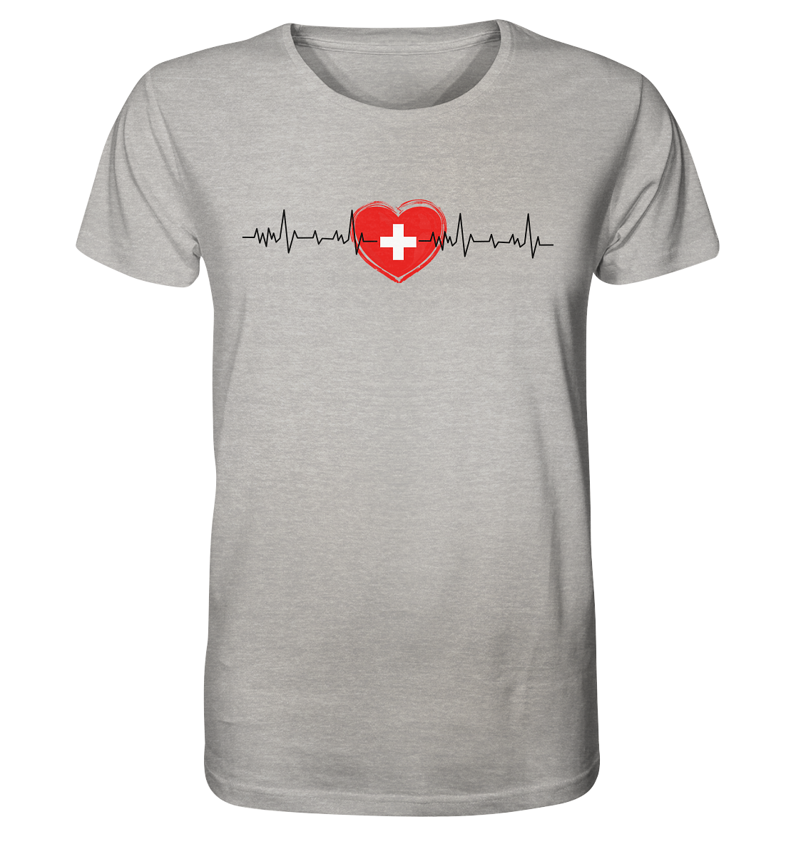 Herzschlag Schweiz - Organic Shirt