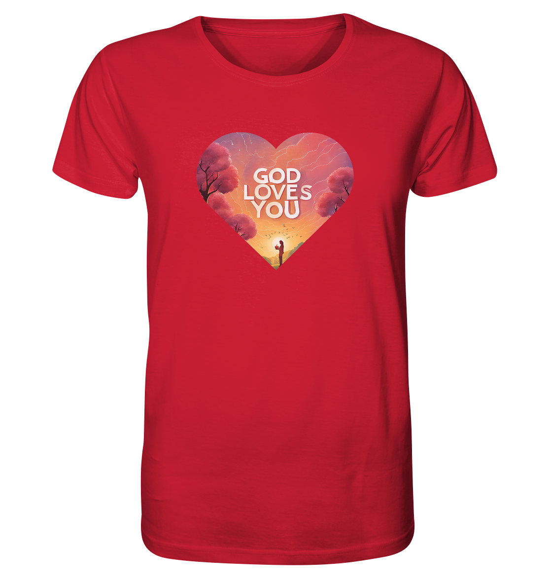 Gott liebt dich - Organic Shirt