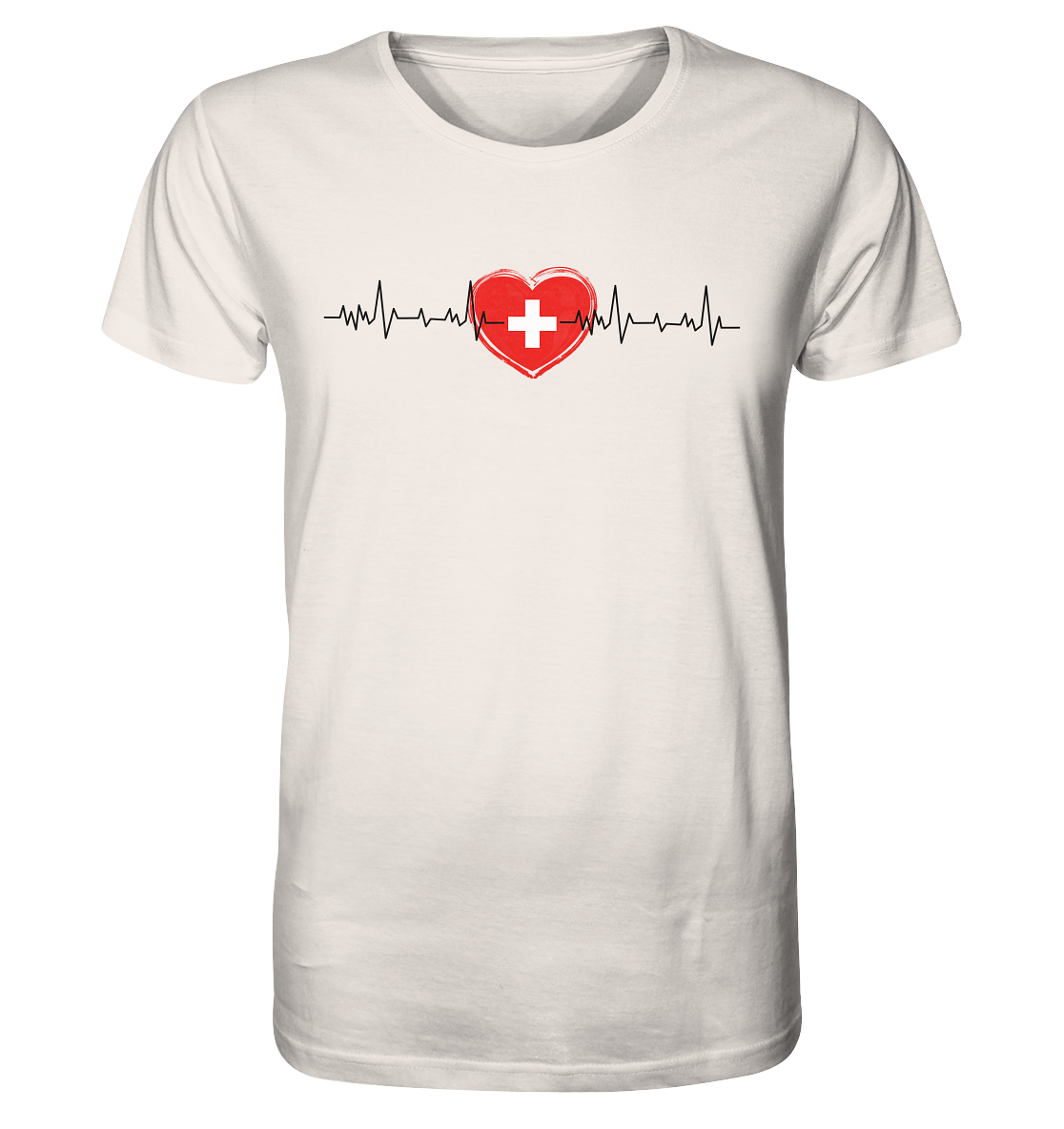 Herzschlag Schweiz - Organic Shirt