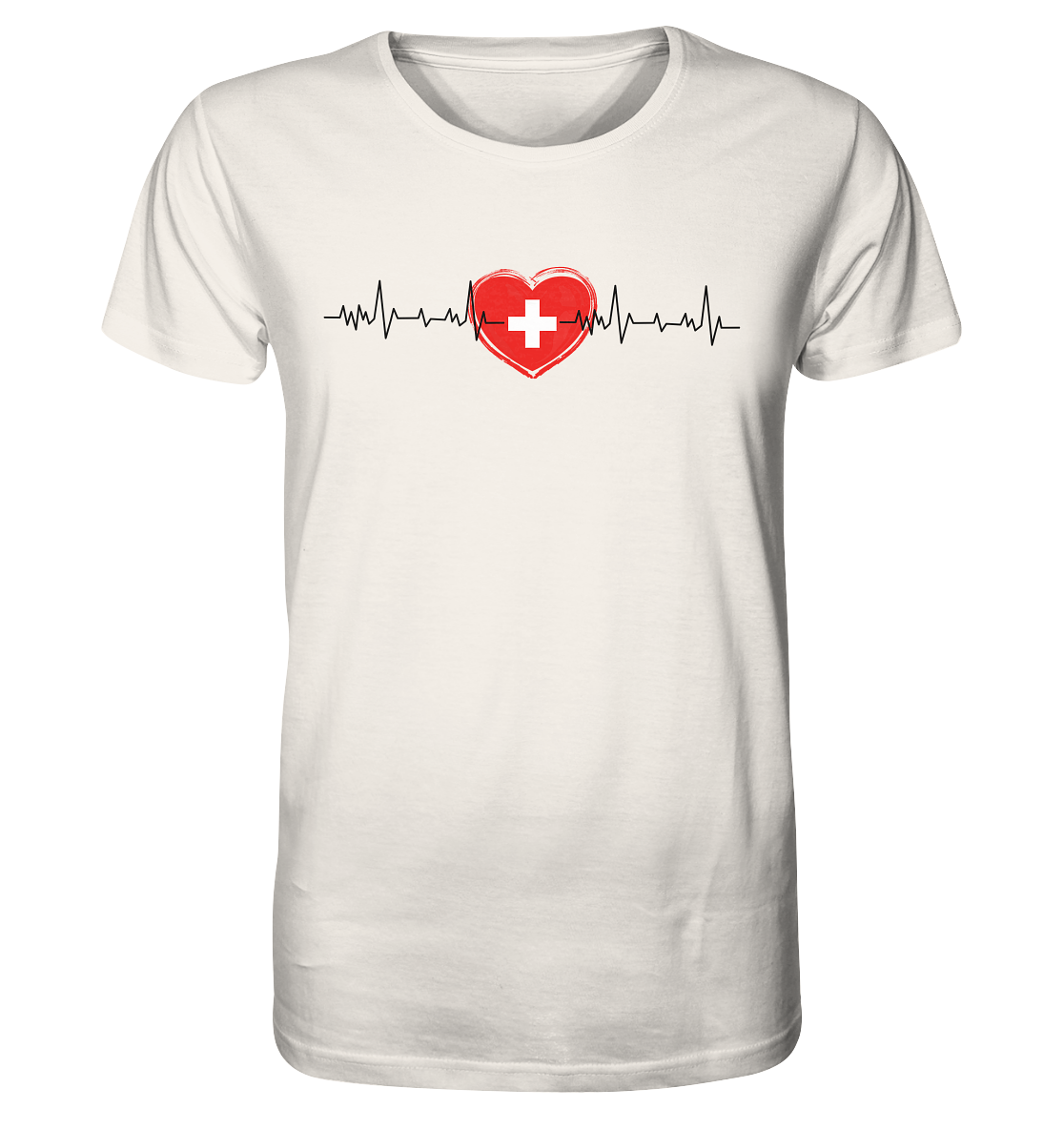 Herzschlag Schweiz - Organic Shirt