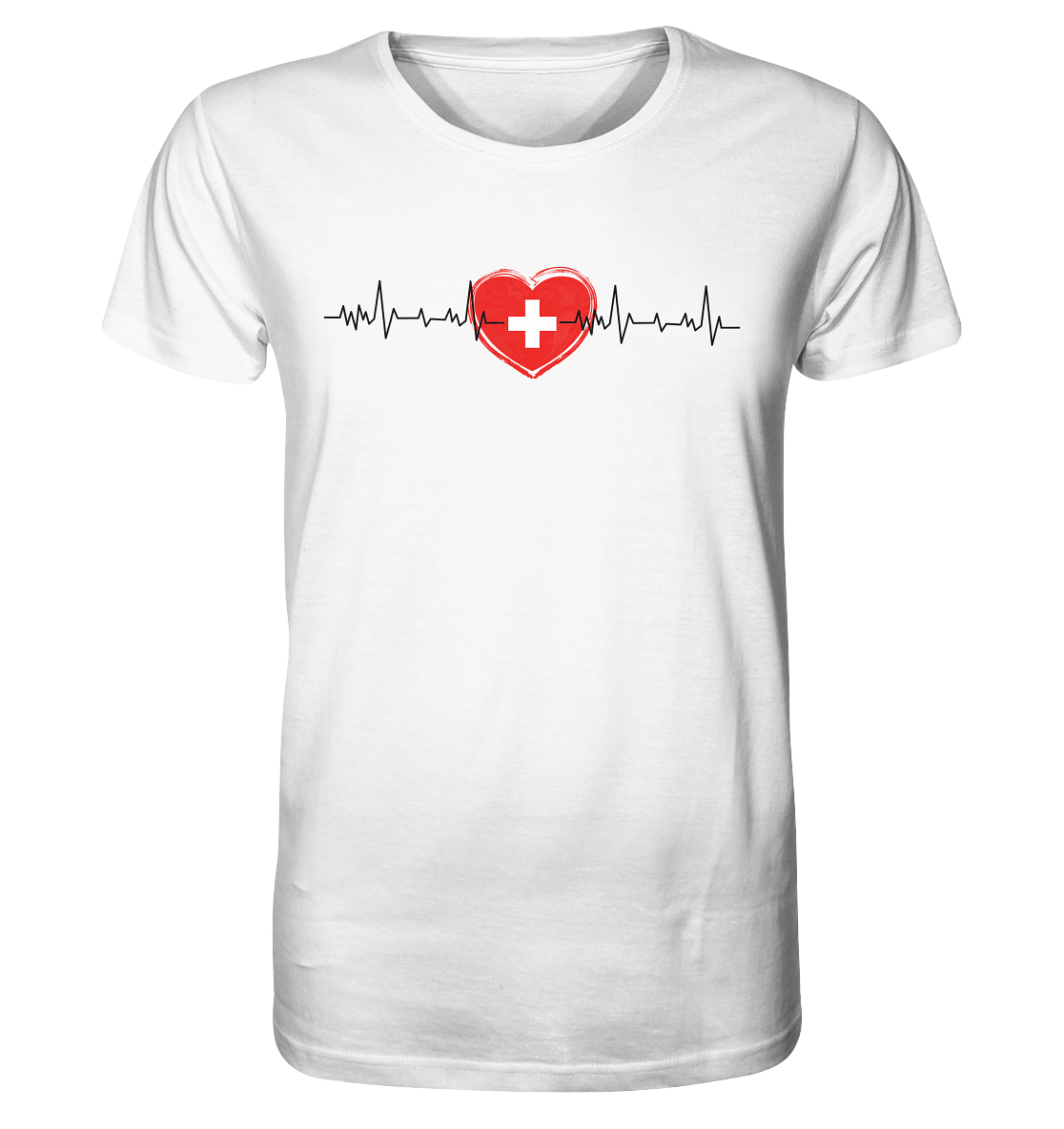 Herzschlag Schweiz - Organic Shirt