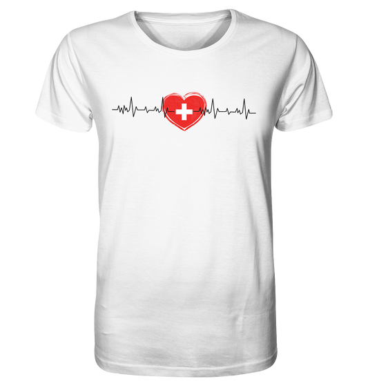 Herzschlag Schweiz - Organic Shirt