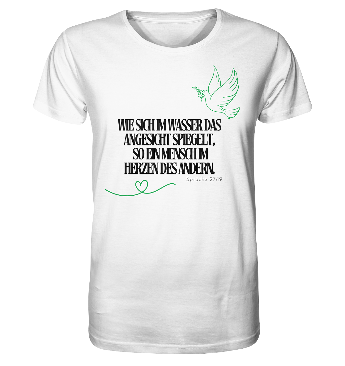Im Herzen des Menschen - Organic Shirt