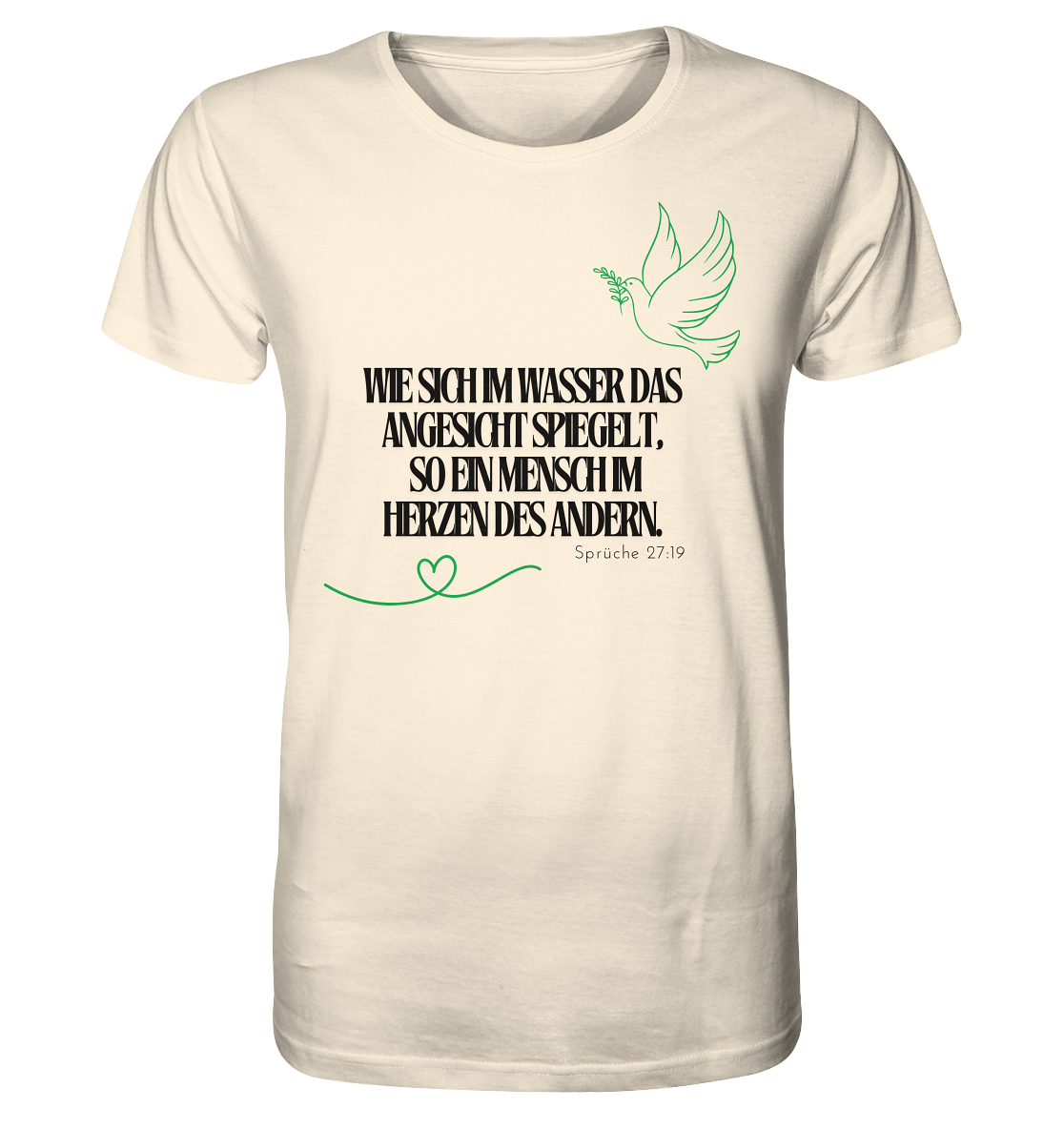 Im Herzen des Menschen - Organic Shirt