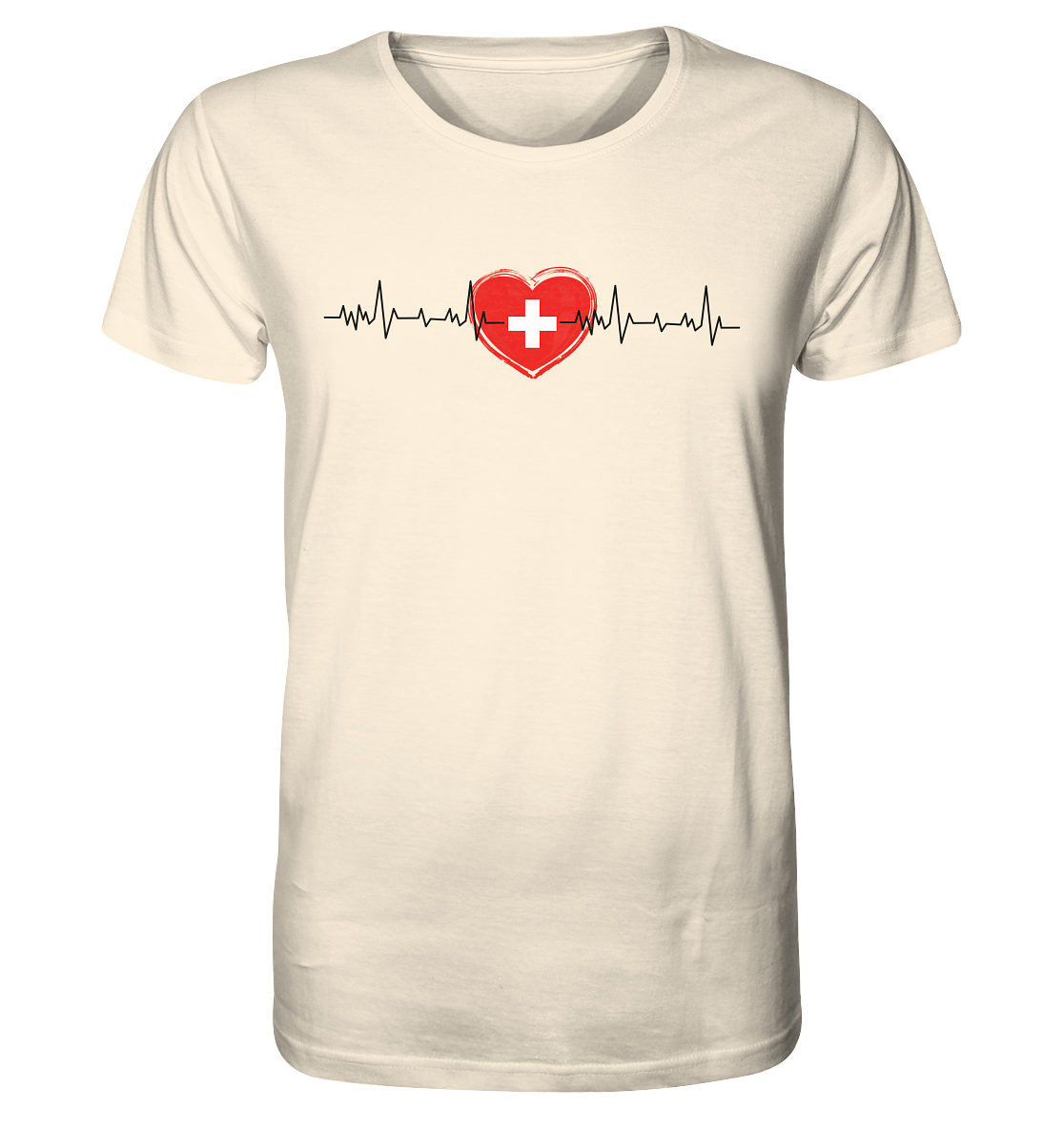 Herzschlag Schweiz - Organic Shirt