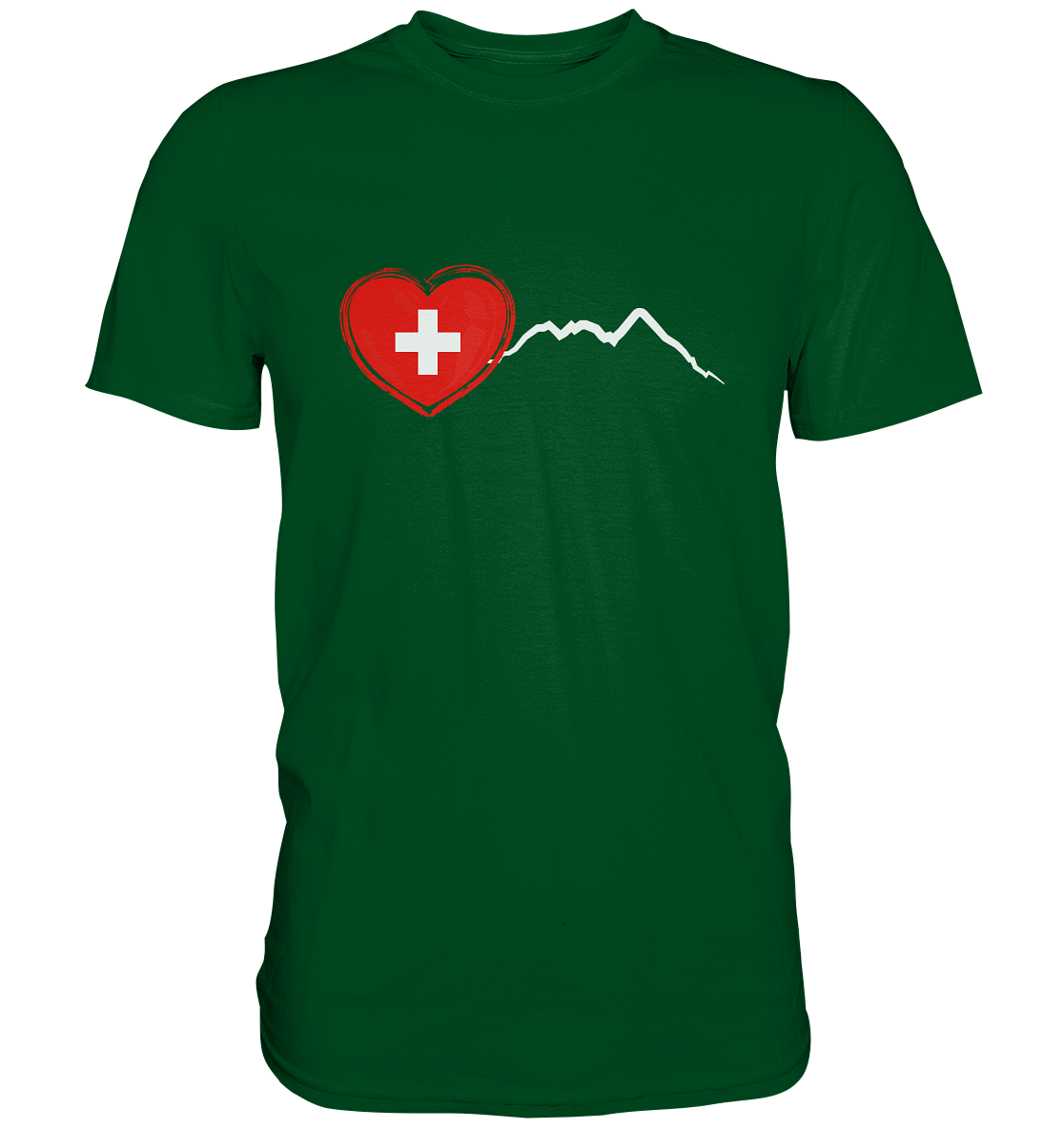 I Love Switzerland - Premium Shirt