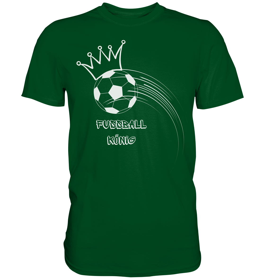Fussball König - Premium Shirt