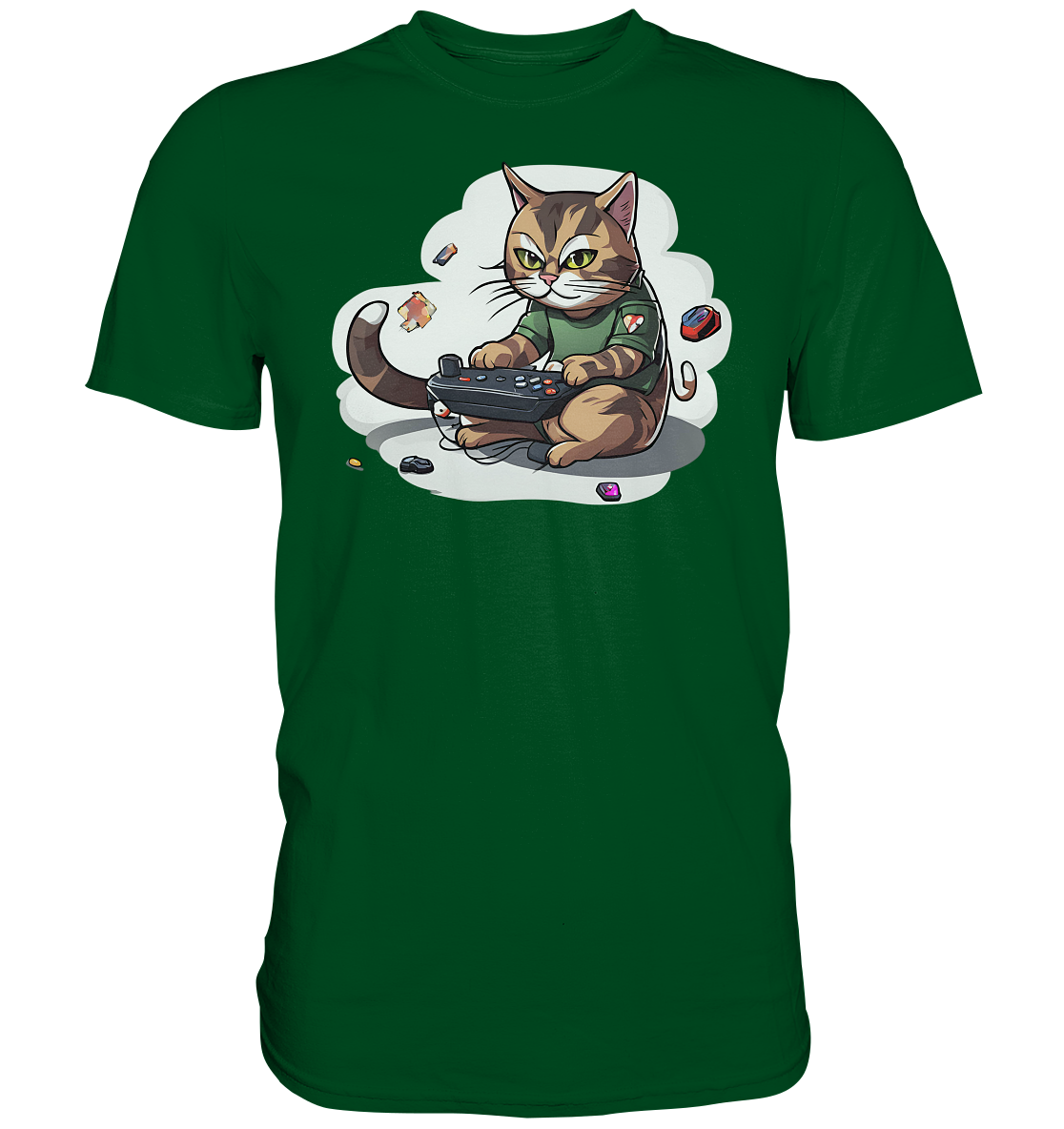 Gaming Cat - Premium Shirt
