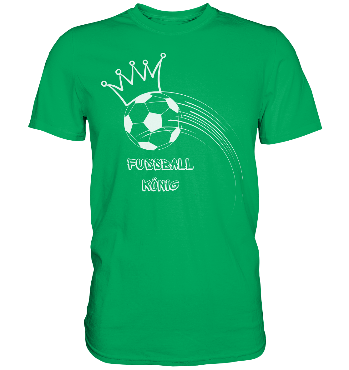 Fussball König - Premium Shirt