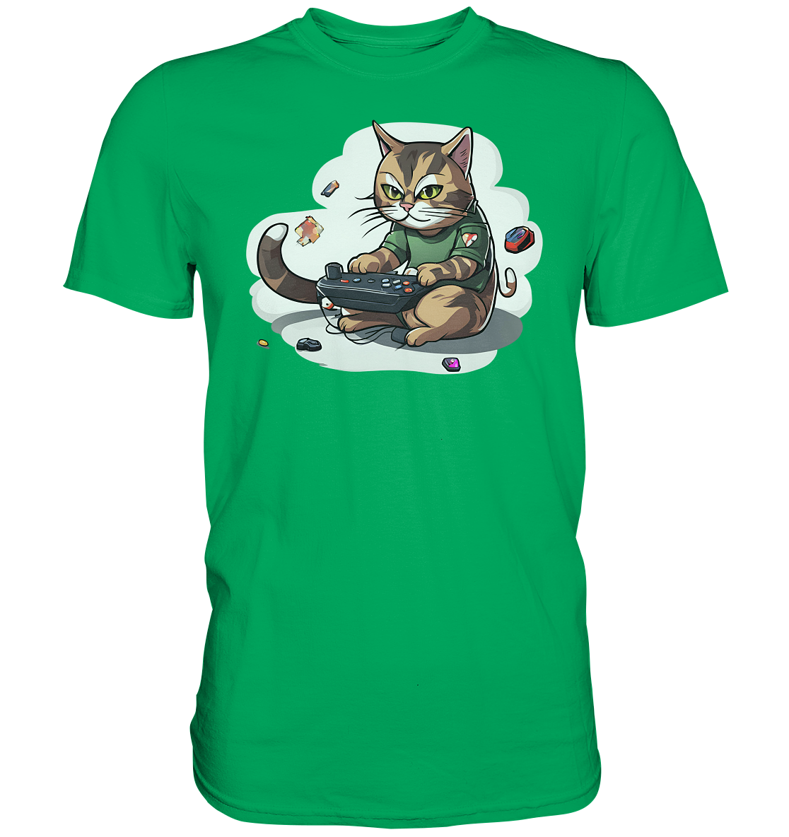Gaming Cat - Premium Shirt