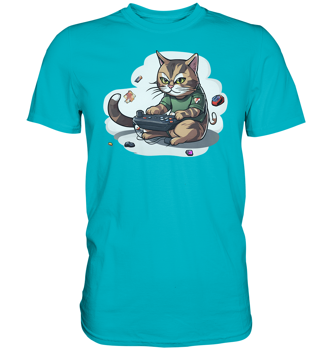 Gaming Cat - Premium Shirt