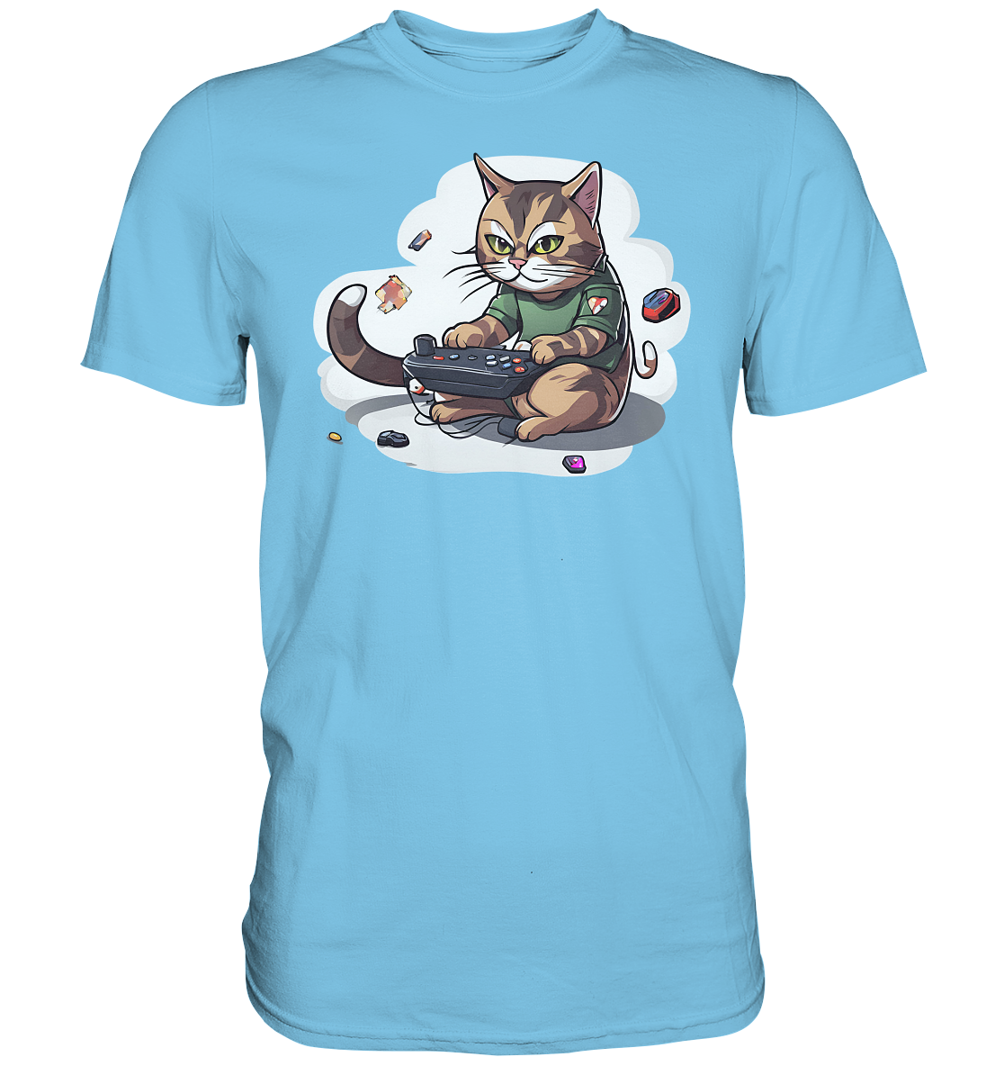 Gaming Cat - Premium Shirt