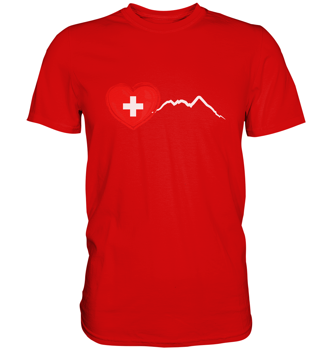 I Love Switzerland - Premium Shirt