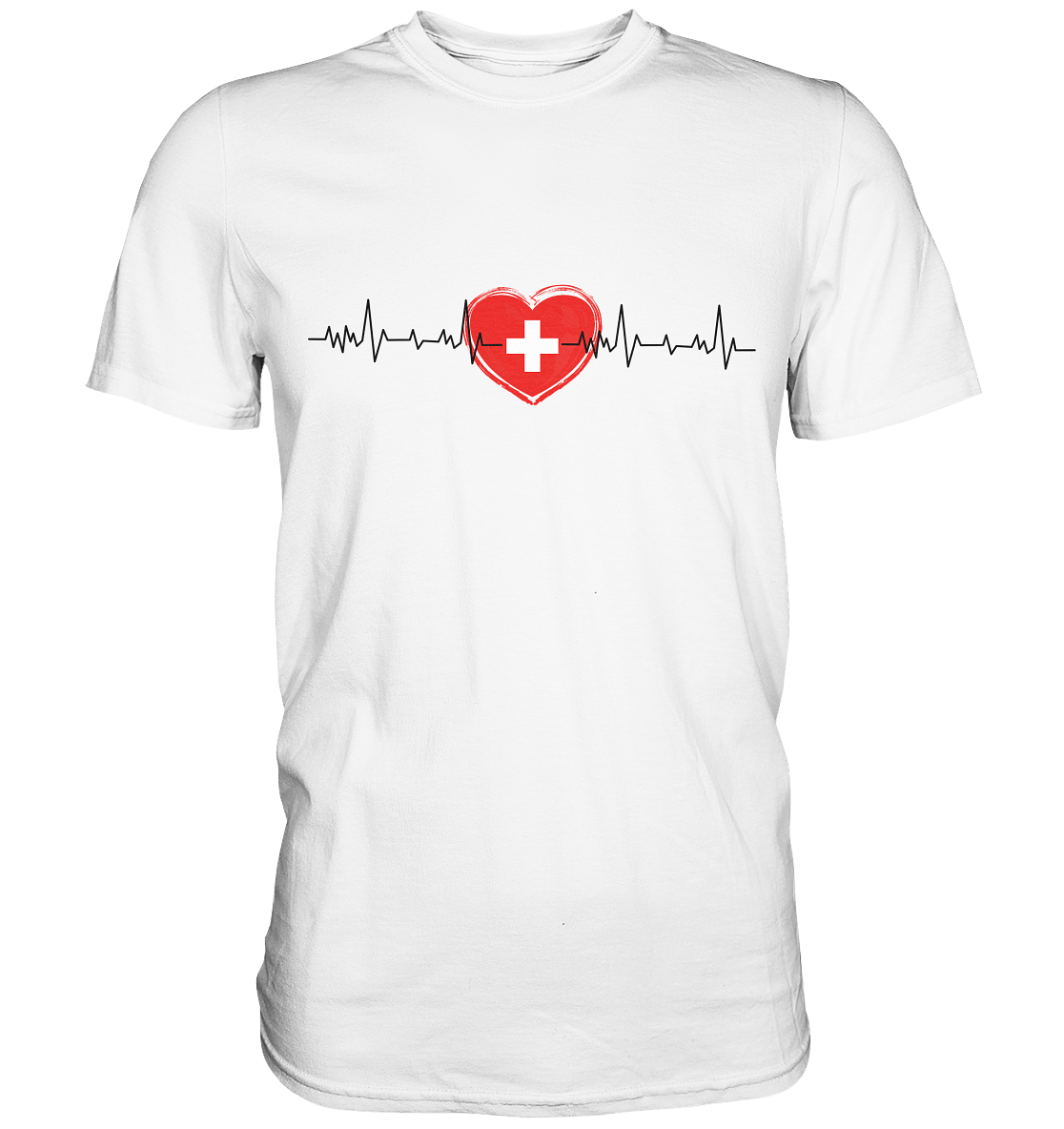 Herzschlag Schweiz - Premium Shirt