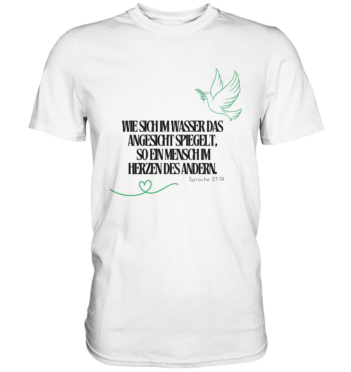 Im Herzen des Menschen - Premium Shirt