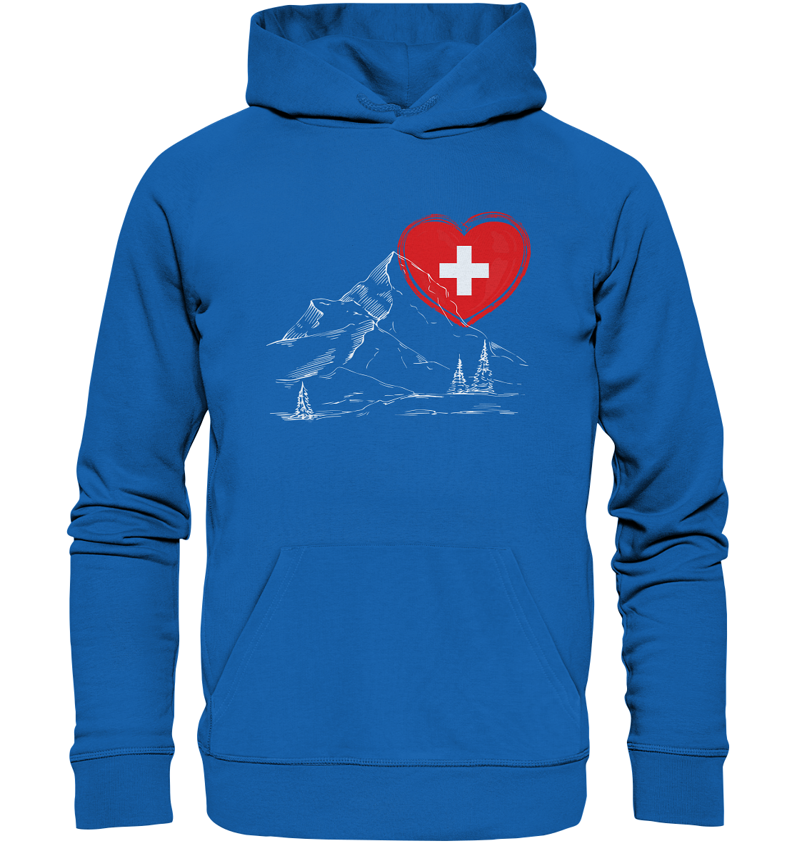 Schweizer Herz - Premium Unisex Hoodie