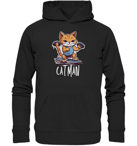 Skater Cat - Premium Unisex Hoodie