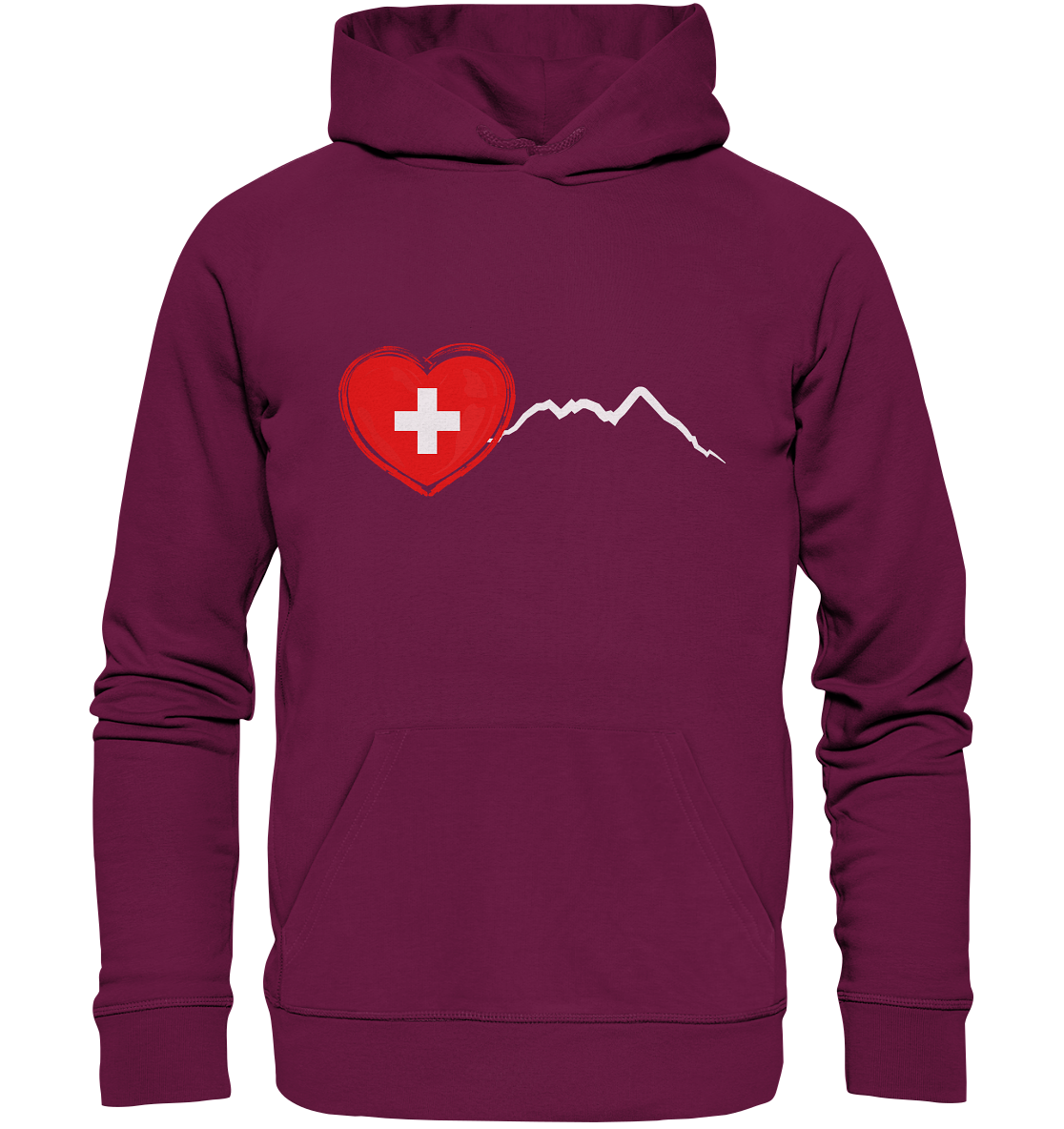 I Love Switzerland - Premium Unisex Hoodie