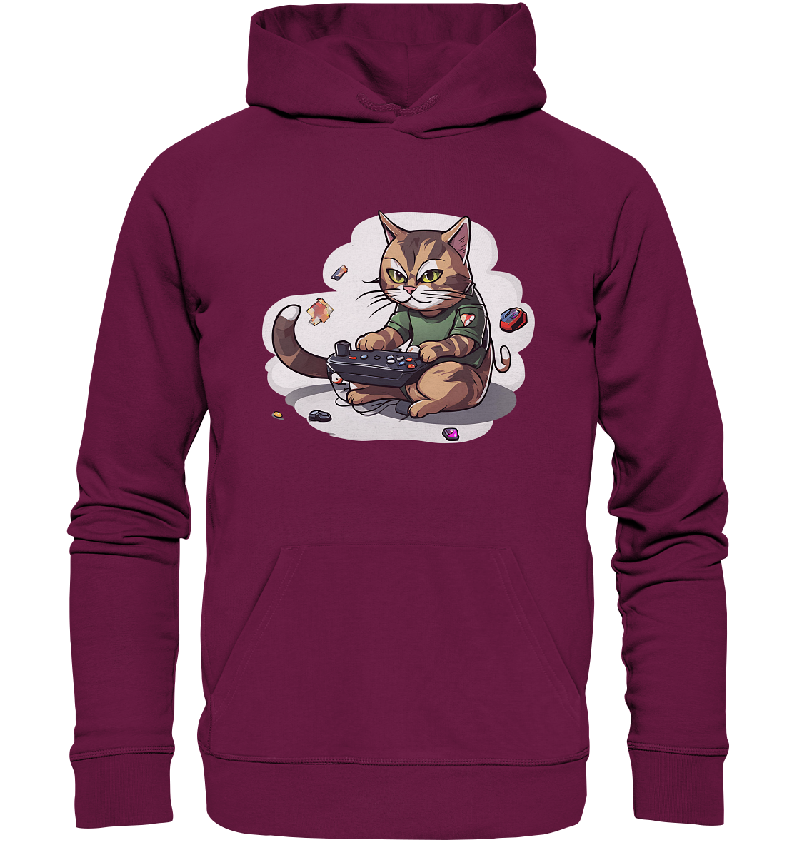 Gaming Cat - Premium Unisex Hoodie