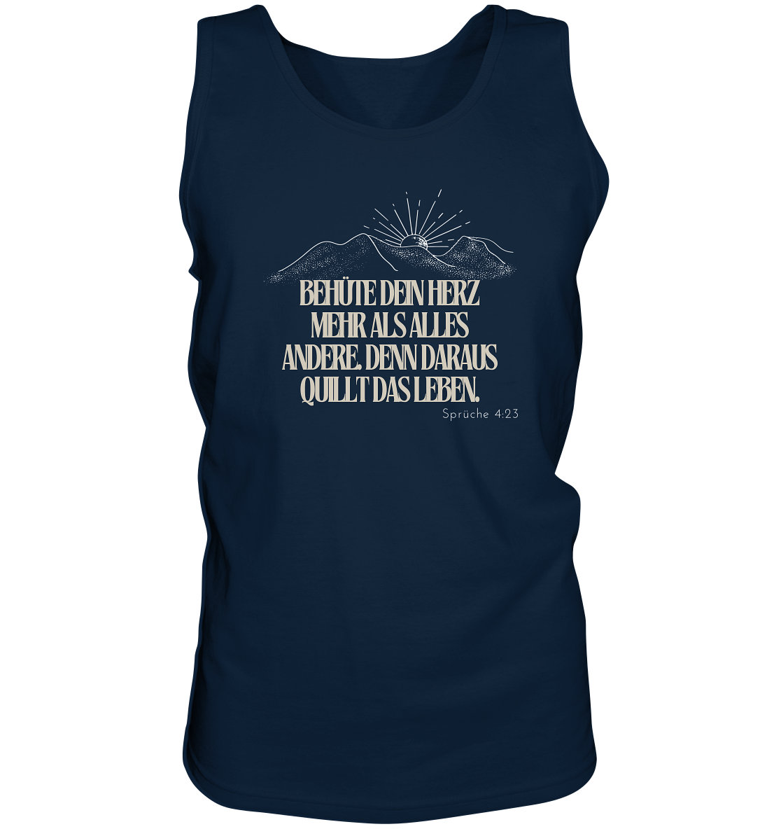 Behüte dein Herz - Tank-Top