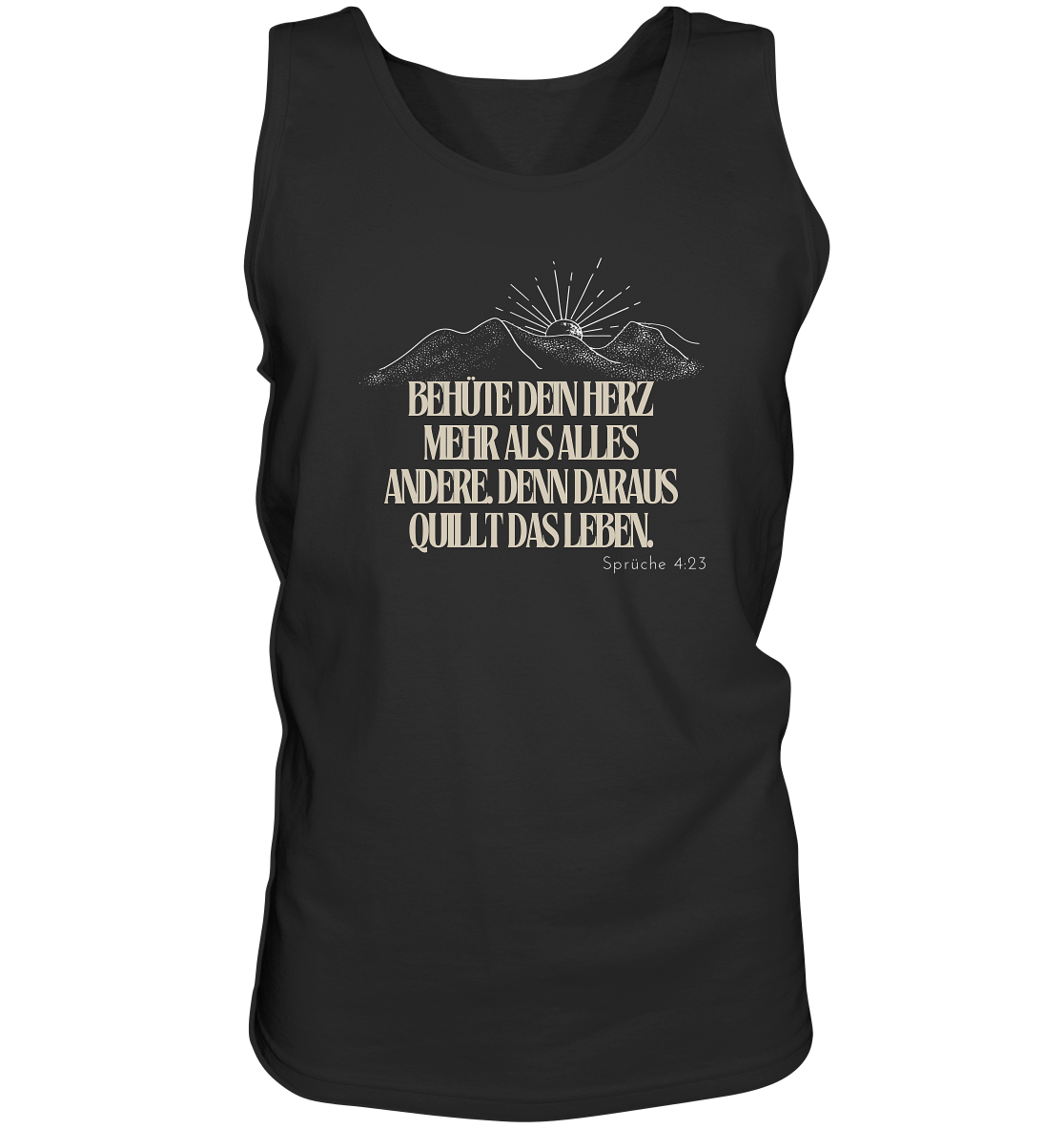 Behüte dein Herz - Tank-Top