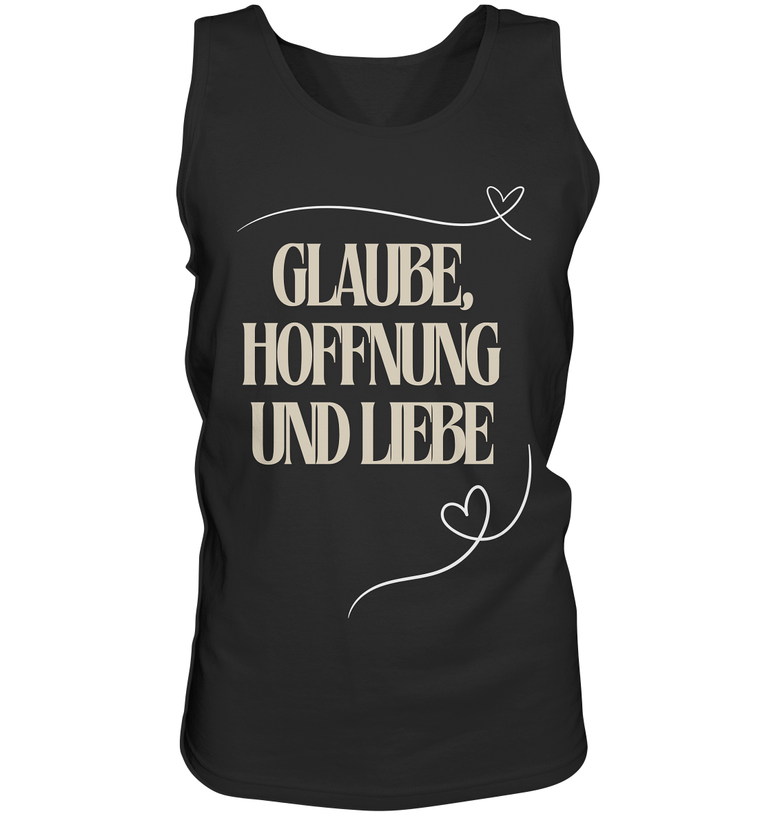 Glaube, Hoffnung und Liebe - Tank-Top