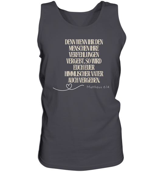 Vergebung - Tank-Top